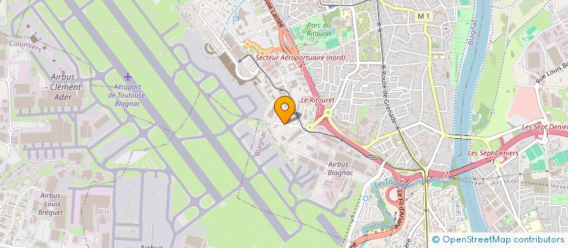 localisation de l'entreprise SOCIETE INTERNATIONALE DE TRANSPORT à BLAGNAC