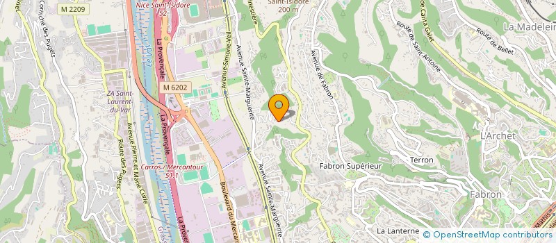 localisation de l'entreprise SOCIETE INTERNATIONALE DES AMIS DE CHARLES BAUDELAIRE à NICE