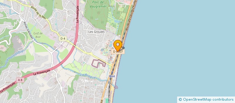 localisation de l'entreprise SOCIETE INTERNATIONALE POUR LE COMMERCE & L'INDUSTRIE à ANTIBES