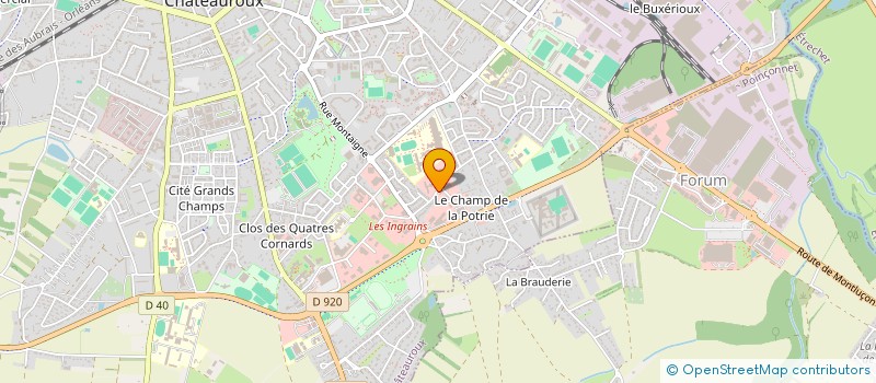 localisation de l'entreprise SOCIETE INTERPROFESSIONNEL LOGEMENT à CHATEAUROUX