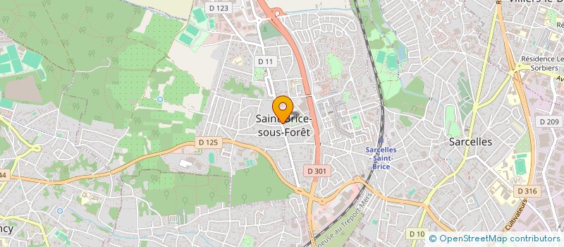 localisation de l'entreprise SOCIETE INTERPROFESSIONNELLE DE SOINS AMBULATOIRES LES ENFANTS D'EPIONE  SAINT-BRICE-SOUS-FORET