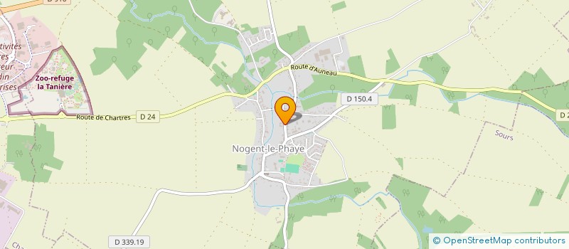 localisation de l'entreprise SOCIETE INTERPROFESSIONNELLE DE SOINS AMBULATOIRES PIERRE JANET à NOGENT-LE-PHAYE
