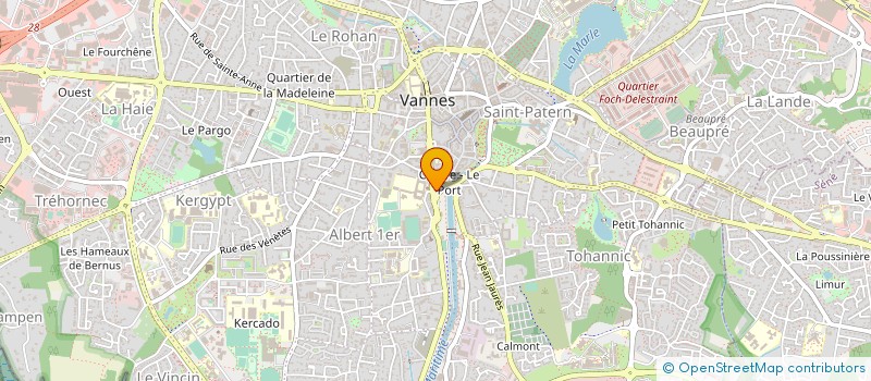 localisation de l'entreprise SOCIETE INVESTISSEMENT DE L'OUEST à VANNES