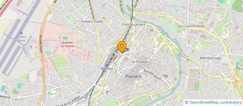 localisation de l'entreprise SOCIETE INVESTISSEMENT DU PARC DU FUTUR  POITIERS