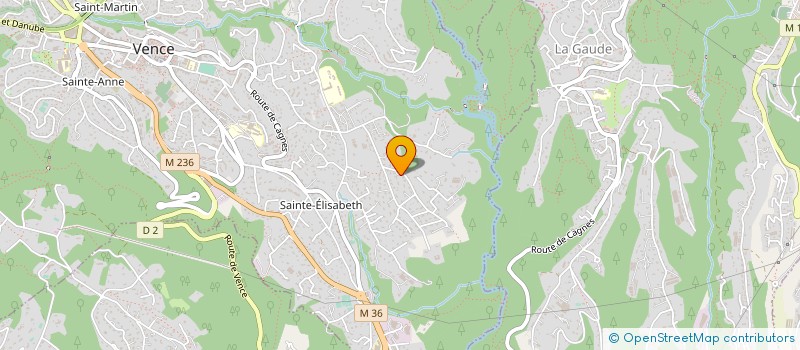 localisation de l'entreprise SOCIETE INVESTISSEMENT ET PARTICIPATION à VENCE