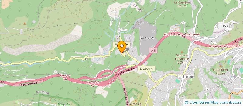 localisation de l'entreprise SOCIETE INVESTISSEMENT HOTELIER à LA TRINITE