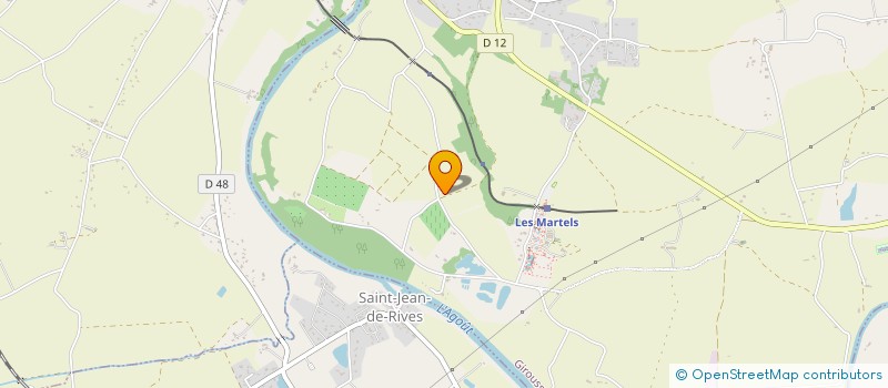 localisation de l'entreprise SOCIETE INVESTISSEMENTS G.L.C.T  LABASTIDE-SAINT-GEORGES