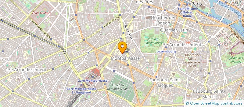 localisation de l'entreprise SOCIETE IRM DUROC à PARIS