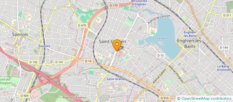 localisation de l'entreprise SOCIETE ISABELLE  SAINT-GRATIEN