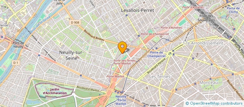 localisation de l'entreprise SOCIETE ISAURE à NEUILLY-SUR-SEINE