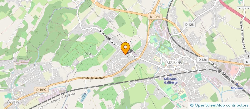 localisation de l'entreprise SOCIETE ISEROISE DE GESTION ET DE SERVICES SIGLE SIGS  MOIRANS