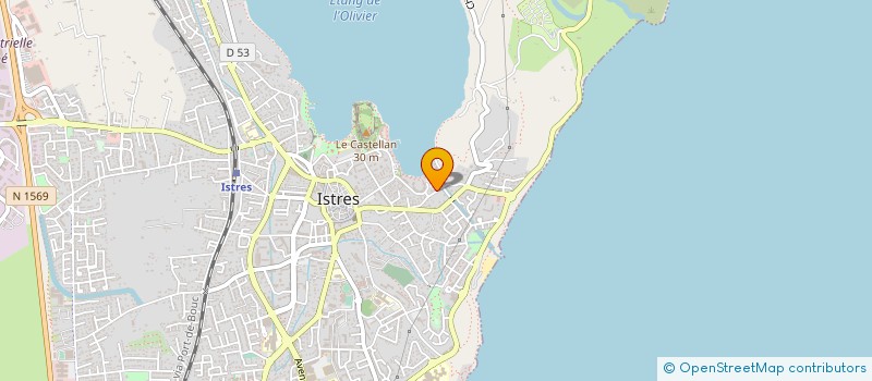 localisation de l'entreprise SOCIETE ISTRES TOURISME à ISTRES