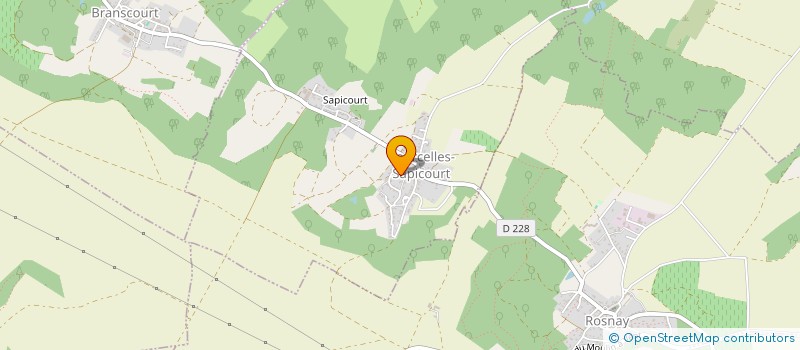 localisation de l'entreprise SOCIETE ITEC à COURCELLES-SAPICOURT