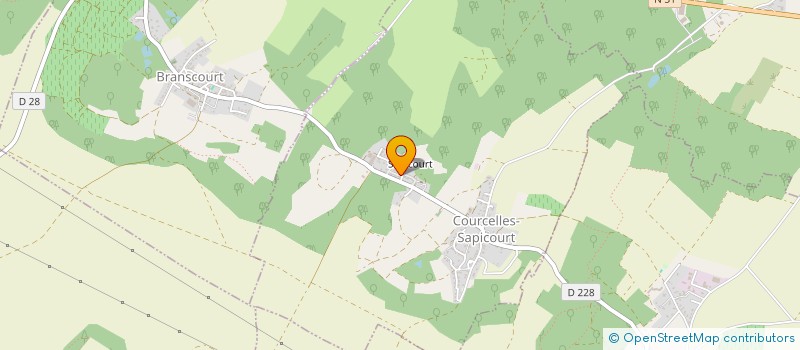 localisation de l'entreprise SOCIETE ITL MUSIQUE  COURCELLES-SAPICOURT