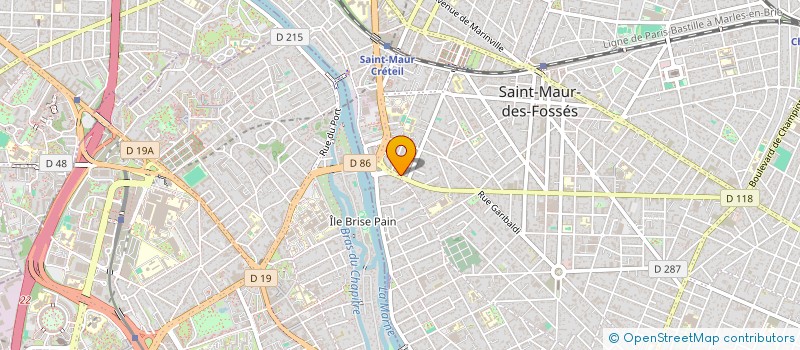 localisation de l'entreprise SOCIETE IVRYENNE DE BIJOUTERIE OR à SAINT-MAUR-DES-FOSSES