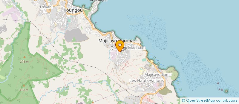 localisation de l'entreprise SOCIETE IZII DE MAYOTTE à MAMOUDZOU
