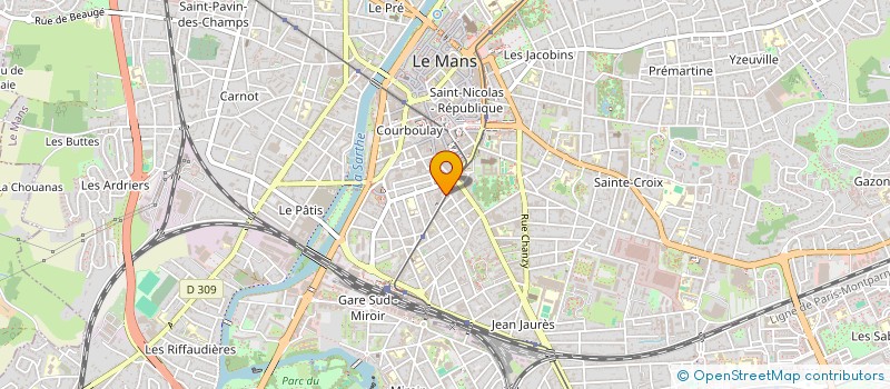 localisation de l'entreprise SOCIETE J.A.D.2 à LE MANS