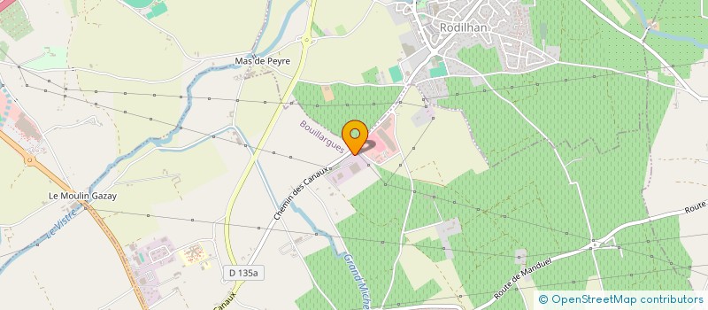 localisation de l'entreprise SOCIETE J'ALUMINE à BOUILLARGUES