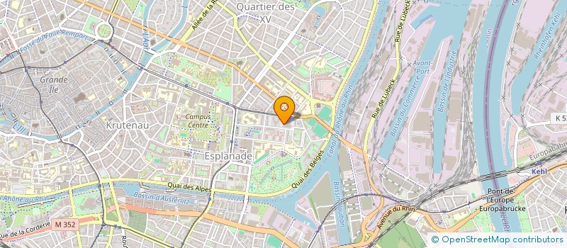 localisation de l'entreprise SOCIETE J-C-C  STRASBOURG