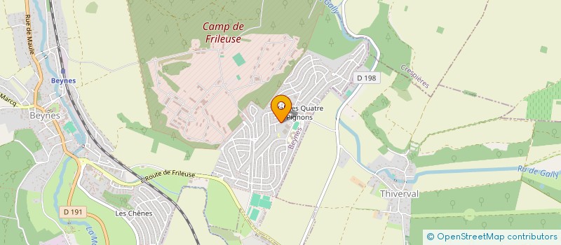 localisation de l'entreprise SOCIETE J S REALISATIONS à BEYNES