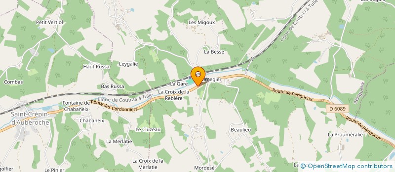 localisation de l'entreprise SOCIETE JACQUES LEGRAND SA à BASSILLAC ET AUBEROCHE