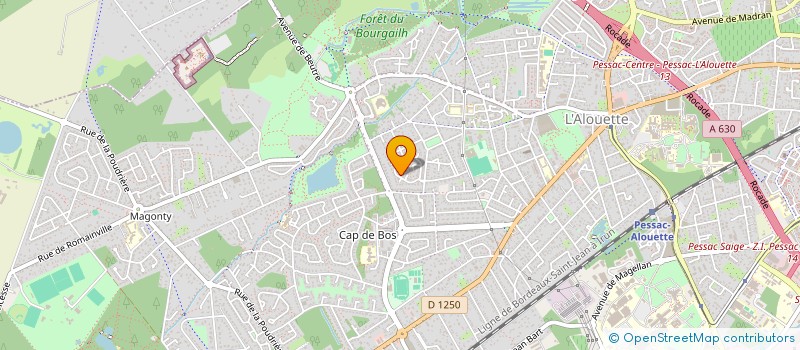 localisation de l'entreprise SOCIETE JAKOU  PESSAC