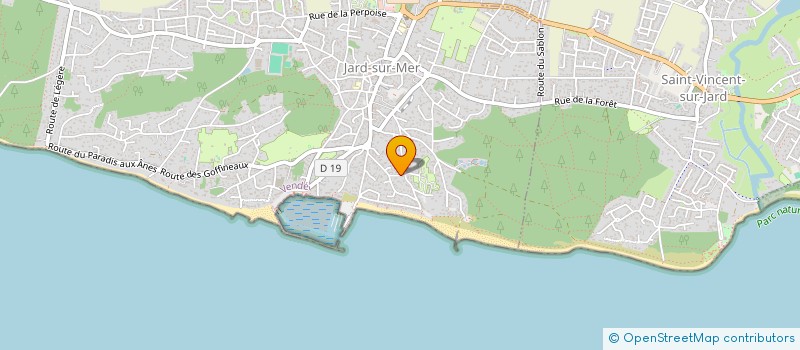 localisation de l'entreprise SOCIETE JAMIN-ROBICHON à JARD-SUR-MER