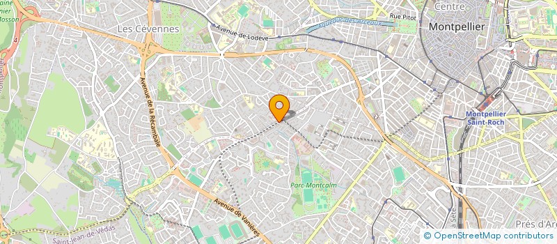 localisation de l'entreprise SOCIETE JANVIER LES SERRES D'OC SARL à MONTPELLIER