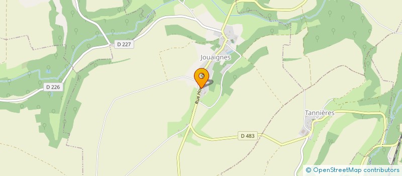 localisation de l'entreprise SOCIETE JC  JOUAIGNES