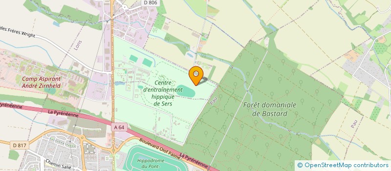 localisation de l'entreprise SOCIETE JEAN CLAUDE ROUGET IMMOBILIERE ET FINANCIERE à PAU