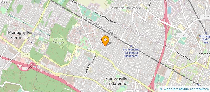 localisation de l'entreprise SOCIETE JEAN COLLET ET COMPAGNIE  LE PLESSIS-BOUCHARD