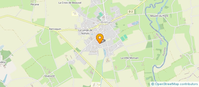 localisation de l'entreprise SOCIETE JEAN JACQUES MELO  BREHAN