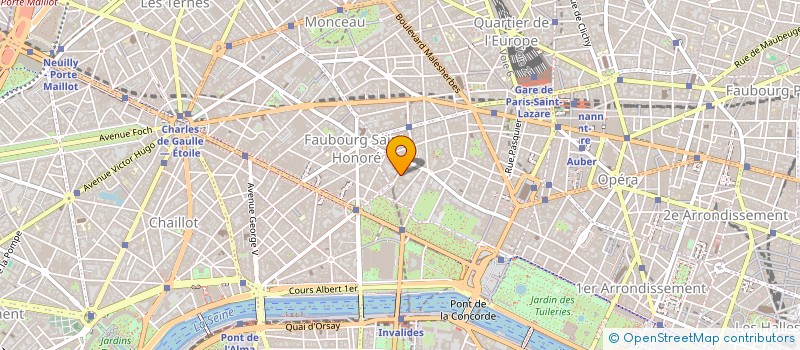localisation de l'entreprise SOCIETE JEAN LION & COMPAGNIE à PARIS