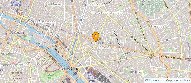 localisation de l'entreprise SOCIETE JEAN MOCQUE ET FILS à PARIS 11