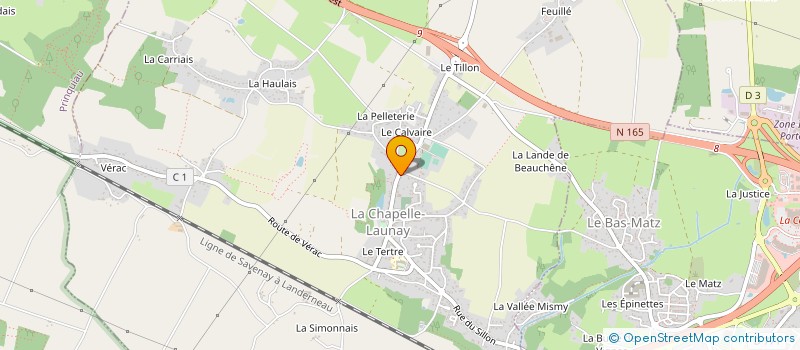localisation de l'entreprise SOCIETE JEAN PIERRE ET MICHEL AUPIAIS à LA CHAPELLE-LAUNAY