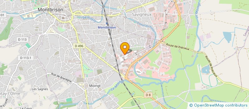 localisation de l'entreprise SOCIETE JEAN TURNEL  MONTBRISON