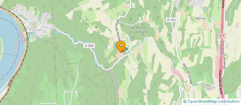 localisation de l'entreprise SOCIETE JELOUSY  SAINT-FELICIEN