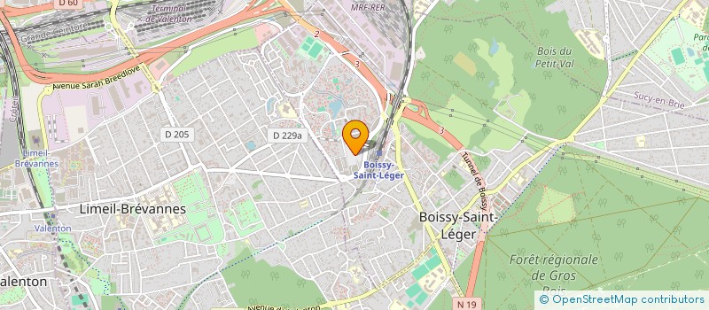 localisation de l'entreprise SOCIETE JIMALEX à BOISSY-SAINT-LEGER