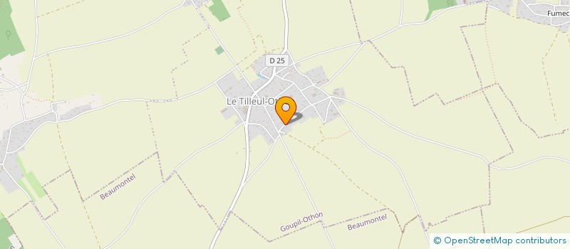 localisation de l'entreprise SOCIETE JJ HALBOUT à GOUPIL-OTHON