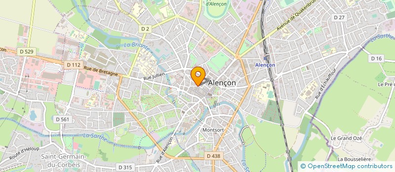 localisation de l'entreprise SOCIETE JM JC à ALENCON