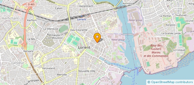 localisation de l'entreprise SOCIETE JO LE BRUSQ à LORIENT