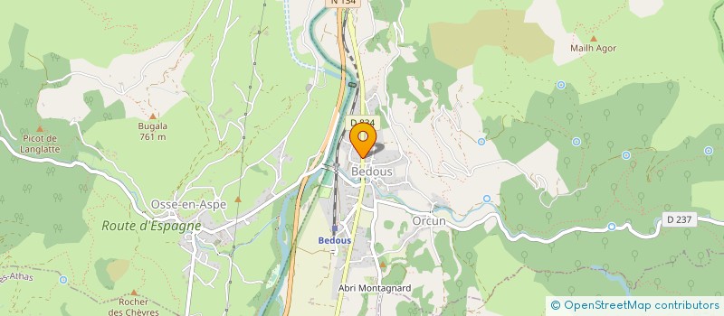 localisation de l'entreprise SOCIETE JOLIVALD  BEDOUS