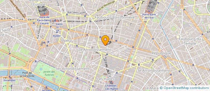 localisation de l'entreprise SOCIETE JORDAN SARL  PARIS