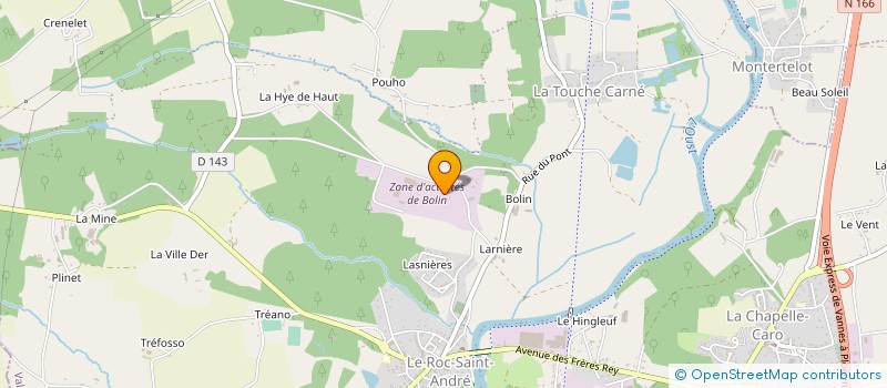 localisation de l'entreprise SOCIETE JOSSO S.A.S à VAL D'OUST
