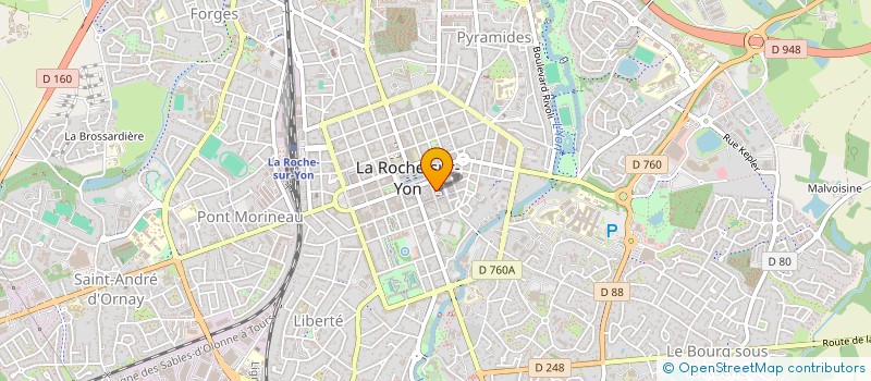 localisation de l'entreprise SOCIETE JOUR ET NUIT à LA ROCHE-SUR-YON