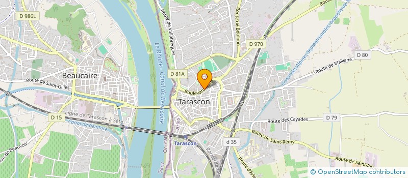 localisation de l'entreprise SOCIETE JOURNE à TARASCON