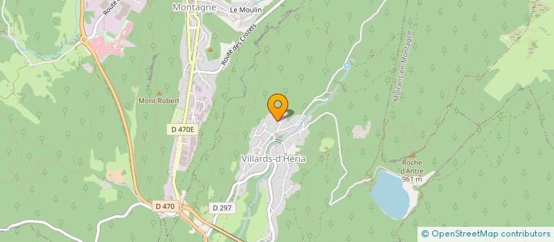 localisation de l'entreprise SOCIETE JOURNET V.  VILLARDS D'HERIA