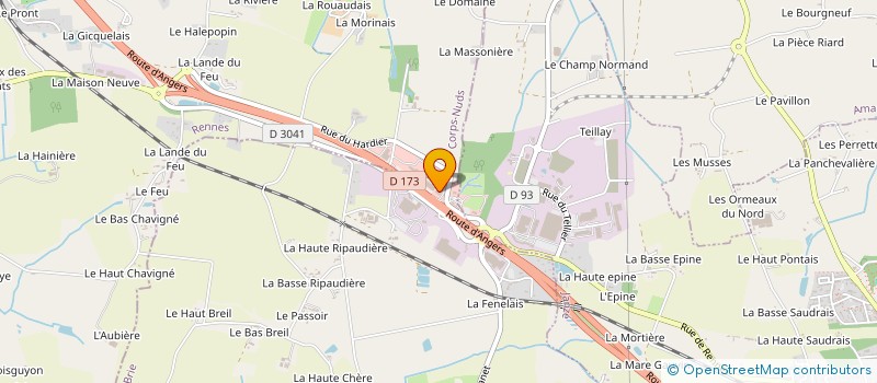 localisation de l'entreprise SOCIETE JOUZEL à BRIE