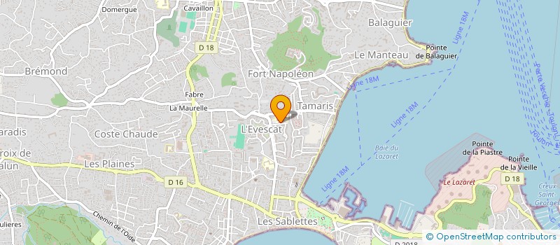 localisation de l'entreprise SOCIETE JPMA PADOVA à LA SEYNE-SUR-MER