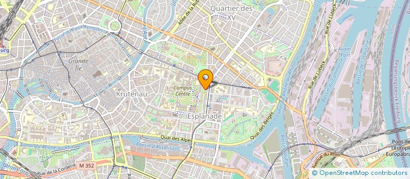 localisation de l'entreprise SOCIETE JSH  STRASBOURG